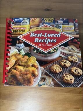 Vintage Best Loved Recipes of All Time Cookbook 1996 PIL Comb Bound 1996